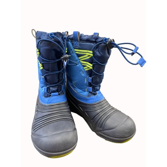 Merrell men’s quest waterproof blue snow boots 6M SKU 6279 main image 5